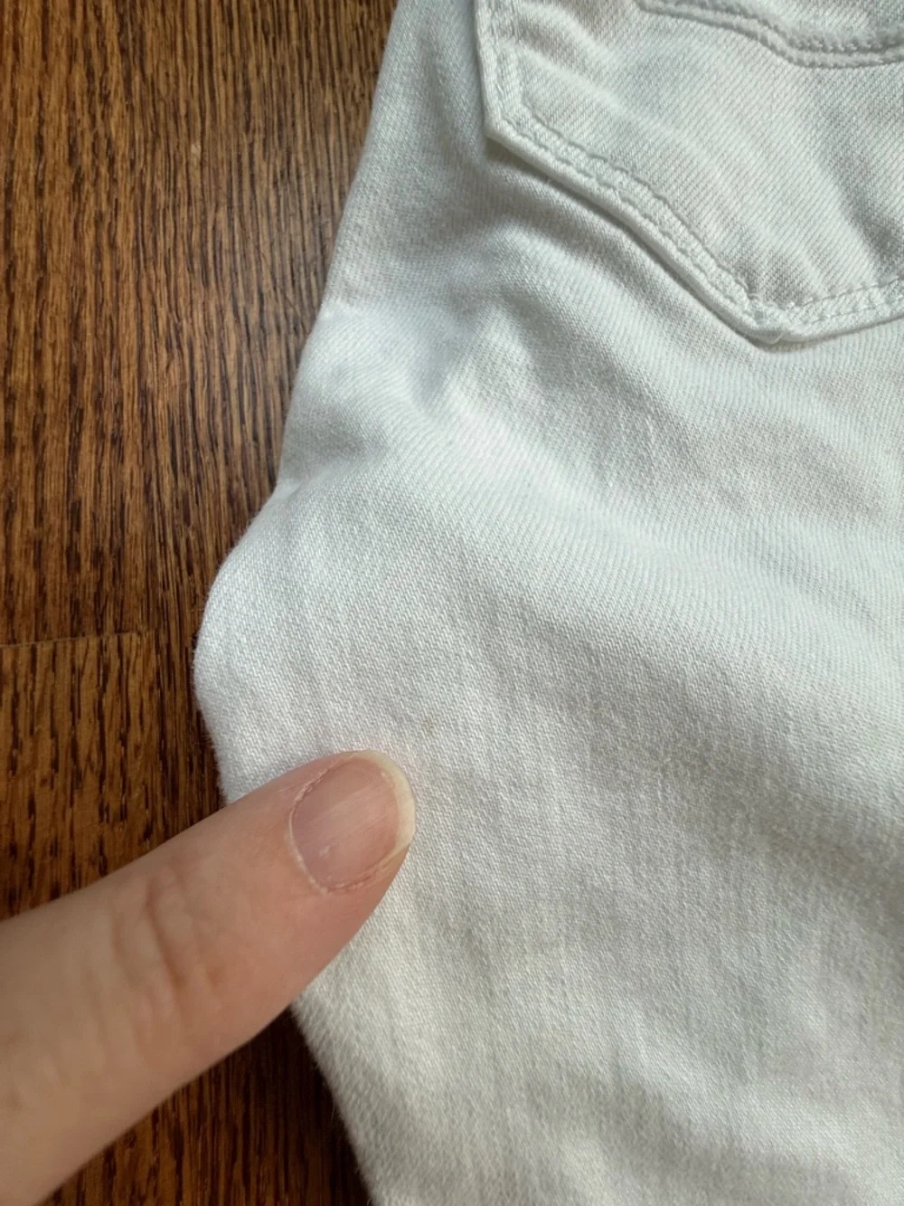 Abercrombie White Jeans 5/6 - Picture 10 of 10